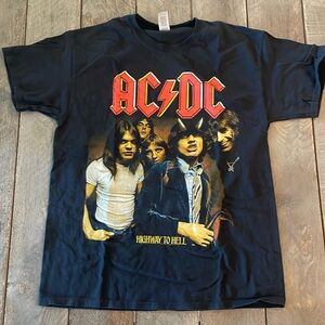 AC/DC highway to hell graphic Tee